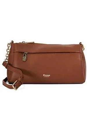 Dune Drive Chain Strap Shoulder Bag - Tan