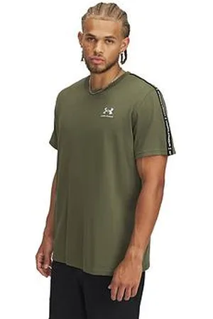 Under Armour Mens Training Icon Heavyweight Taping T-Shirt - Green