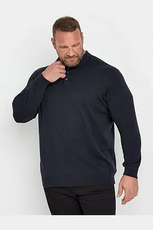 BAD RHINO Long Sleeve Knitted Polo Shirt