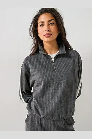 Very 1/4 Zip Smart Sweatshirt - - Multi