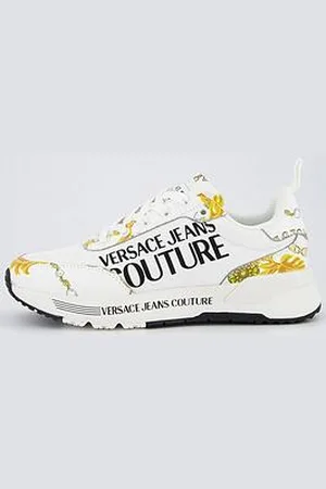 VERSACE Baroque Print Logo Sneakers