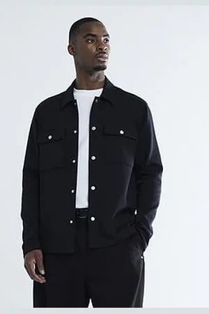 River Island Long Sleeved Slim Jersey Overshirt