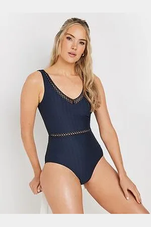 Long Tall Sally Tall Textured Ladder Swimsuit
