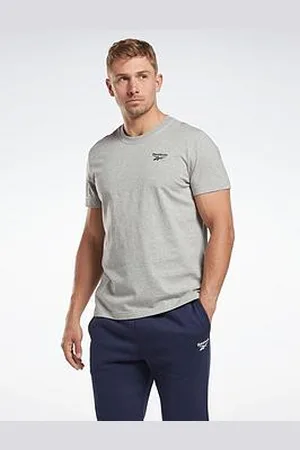 Reebok Mens Identity Small Logo T-Shirt