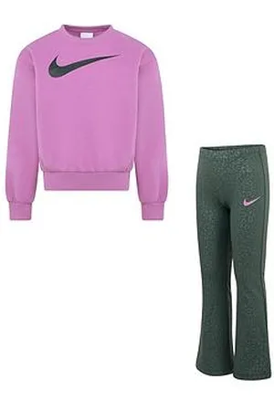 Nike Kids Girls Swoosh Spirit Legging Tracksuit