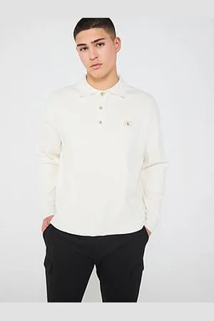 Calvin Klein Cotton Polo Knitted Jumper