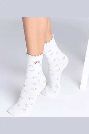 Boux Avenue Rosebud 2 Pack Ankle Socks - Mix