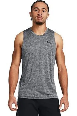 Under Armour Mens Training Tech Tank - Grey