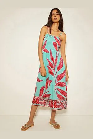Monsoon Pamela Bandeau Dress Mint