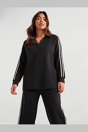 Very Side Stripe Neck Sweatshirt