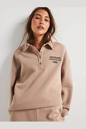 Very Mayfair Collar Detail Oversized Sweatshirt