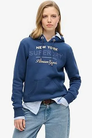 Superdry Luxe Metallic Logo Hoodie