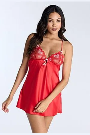 Boux Avenue Amore Embroidery Chemise - Mix