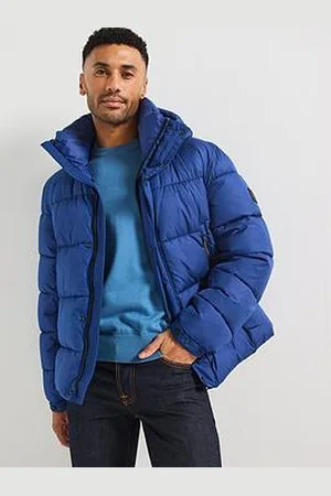 HUGO BOSS Omaris Regular Fit Quilted Hooded Jacket