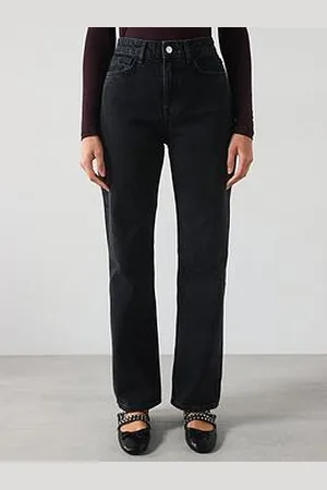 MANGO Matilda Medium Rise Straight Fit Jeans