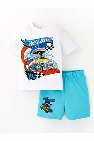 Hot Wheels Shark Short Pyjamas - Multi