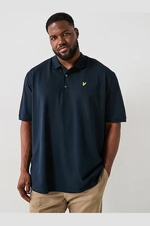 Lyle & Scott Big Tall Rally Tipped Regular Fit Polo Shirt