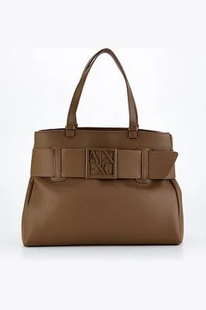 Armani Exchange Large Shopping Tote Bag