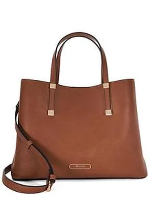 Dune Dorry Branded Hardware Tote Bag - Tan
