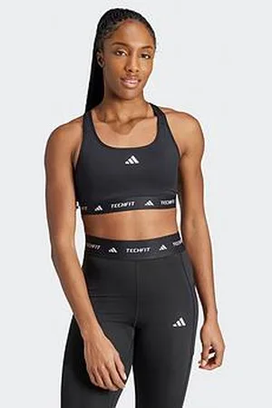 adidas Womens Training Tech Fit Midi Support Bra