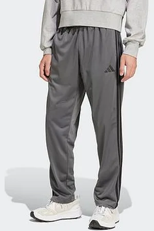 adidas Mens 3-Stripe Tricot Tracksuit Bottoms - Dark Grey