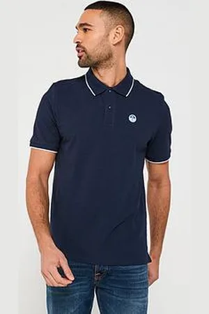 North Sails Piping Trim Logo Polo Shirt