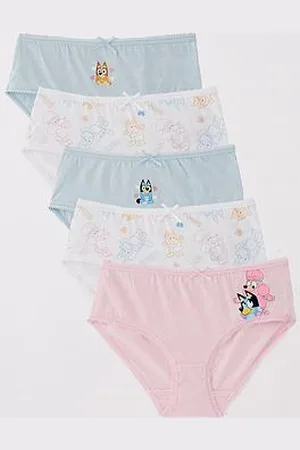 Bluey Girls 5 Pack Knickers
