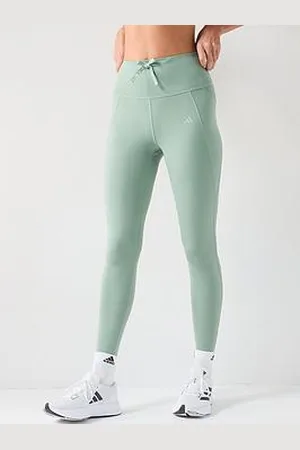 adidas Womens Running Essentials 1/1 Tights - Green