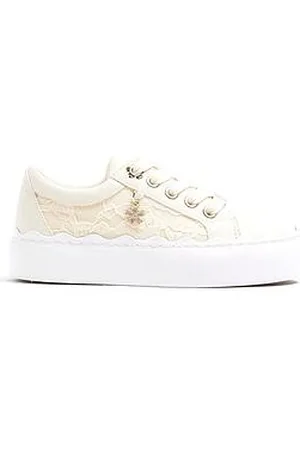 River Island Girls Lace Trainers