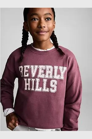 MANGO Girls Beverly Hills Sweat Top