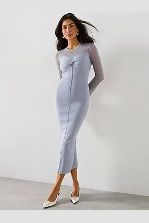 Very Twist Front Compact Knit Bodycon Dress