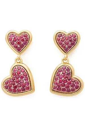 Kate Spade With All My Heart Pave Drop Earrings