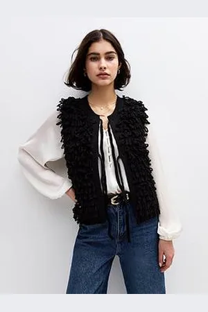 New Look Loop Knit Waistcoat