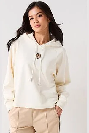 HUGO BOSS Emaes 2 Logo Hoodie - White