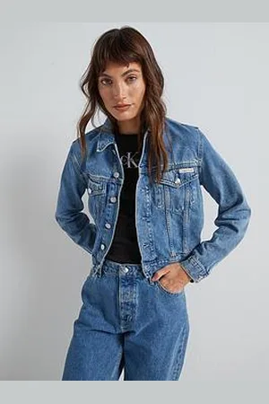 Calvin Klein Cropped 90S Denim Jacket