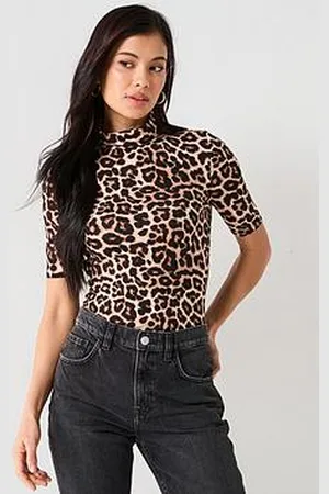 Very Turtleneck Half Sleeve Top