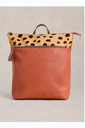 White Stuff Farrah Leather Backpack