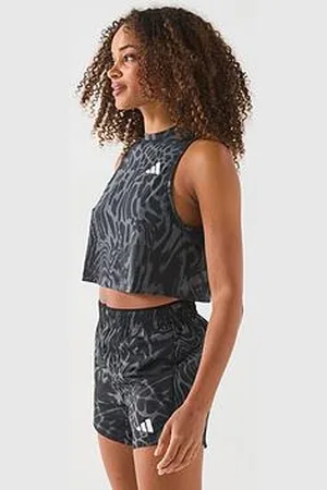 adidas Womens Train Essentials Printed Tank