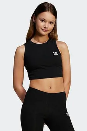 adidas Junior Girls Ribbed Tank Top