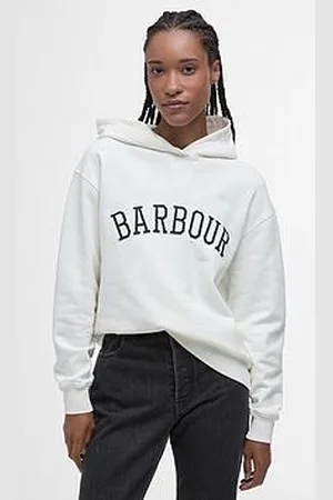 Barbour Northumberland Hoodie - White