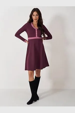 J.Crew V-Neck Ponte Dress