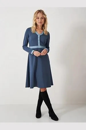 J.Crew V-Neck Ponte Dress