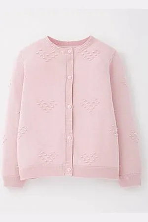 Everyday Basic Girls Bobble Cardigan