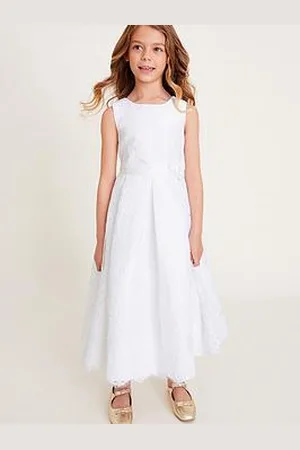 Monsoon Girls Lola Lace Communion Maxi Dress
