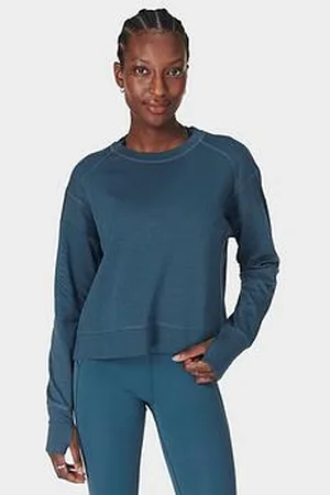 Sweaty Betty Womens Training After Class Crop Sweatshirt