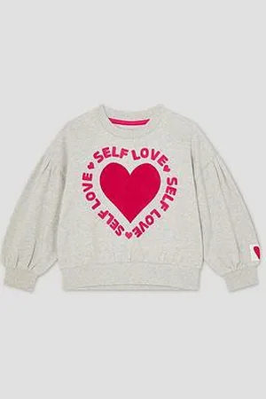 Monsoon Girls Self Love Graphic Sweatshirt