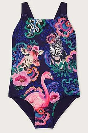 Monsoon Girls All Over Wild Animal Swimsuit