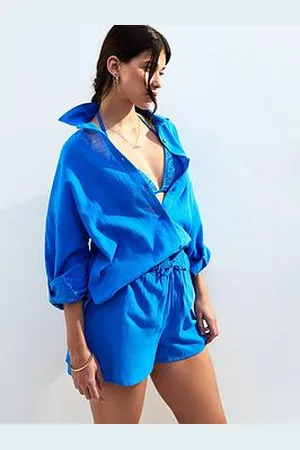 New Look Bright Cover Up Shirt
