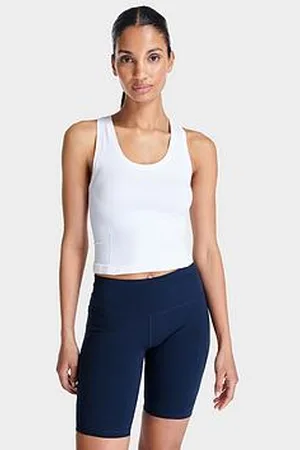 Sweaty Betty Womens Training Athlete Crop Seamless Workout Tank Top