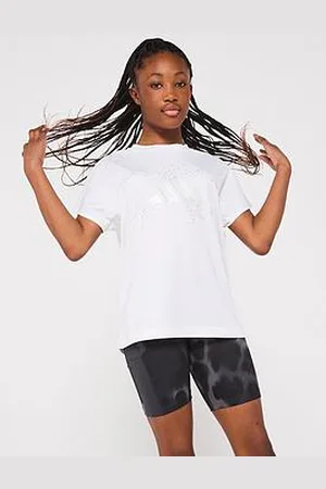 adidas Junior Girls Training Logo T-Shirt